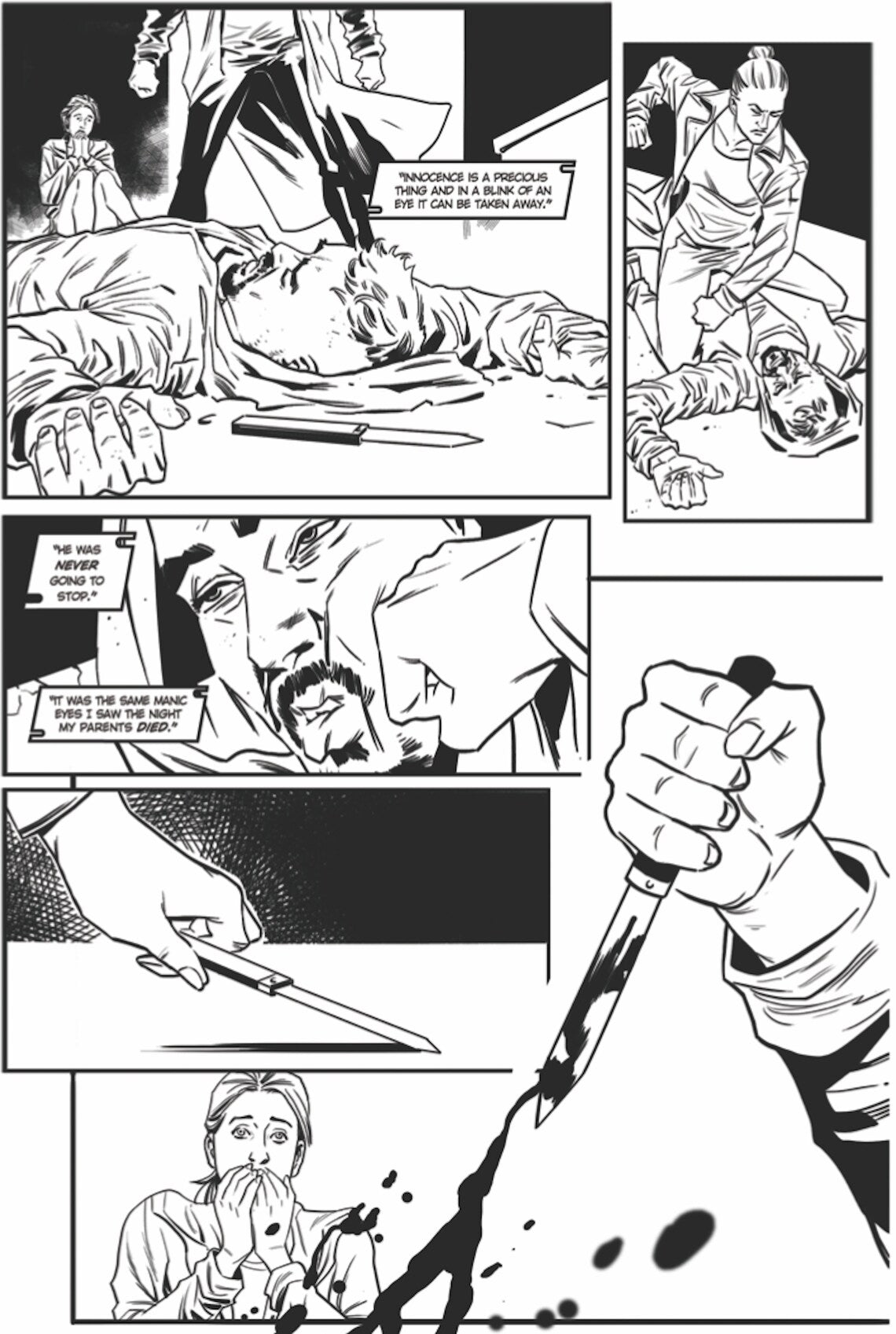 The Dancer #2 (Black & White)