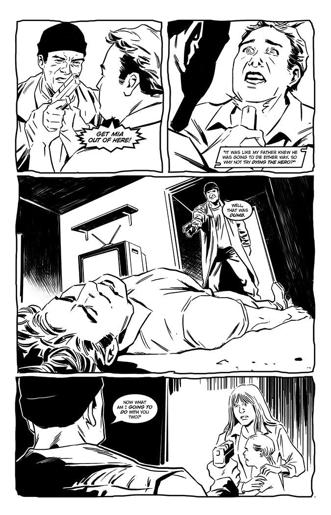 The Dancer #4 (Black & White)