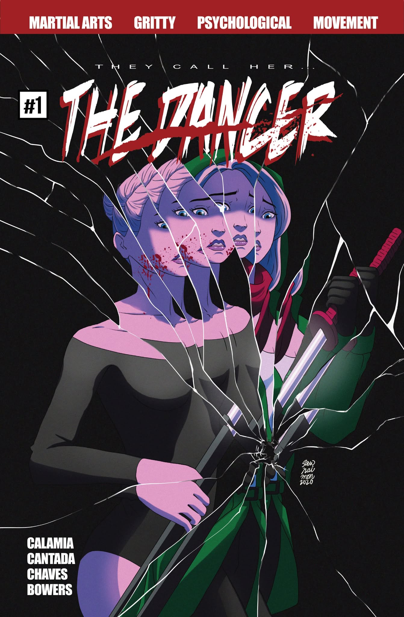 The Dancer #1 (Color) "Perfect Blue" Homage Variant