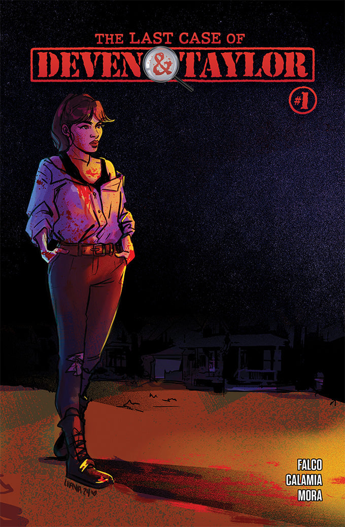 The Last Case of Deven & Taylor #1 - "Midnight Walk" Liana Kangas Cover C
