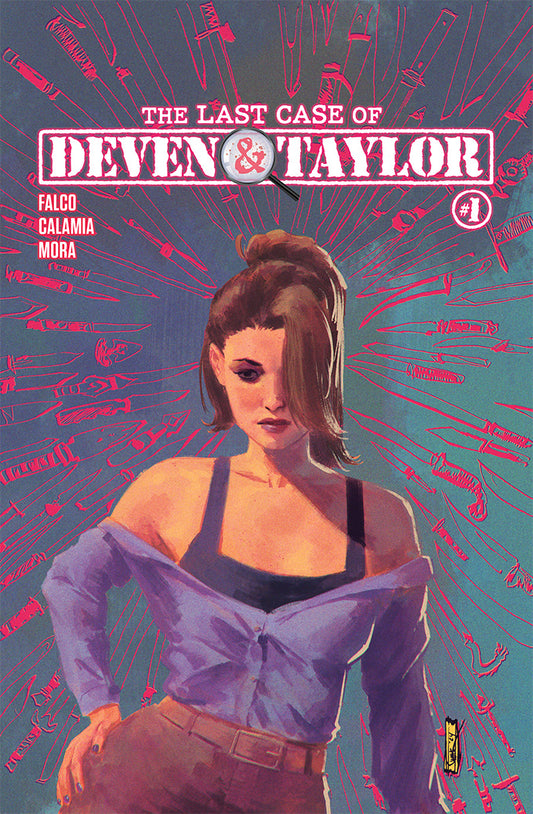The Last Case of Deven & Taylor #1 - "Knives Out" Chris Shehan Cover D