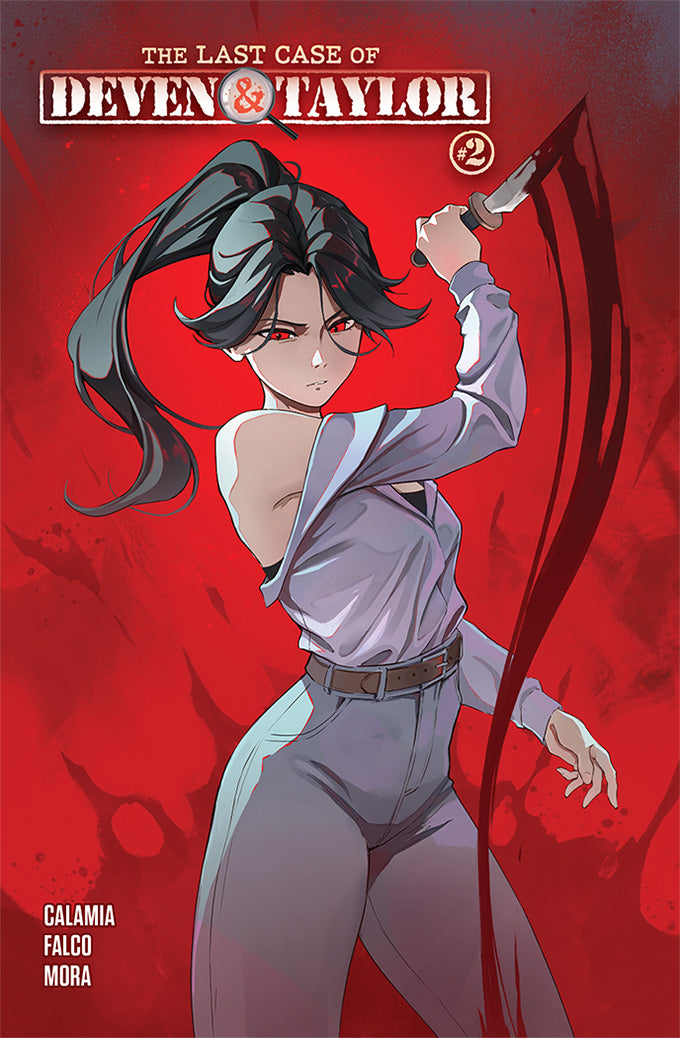 The Last Case of Deven & Taylor #2 - "Slasher Best Friend" Peaces Art Cover D