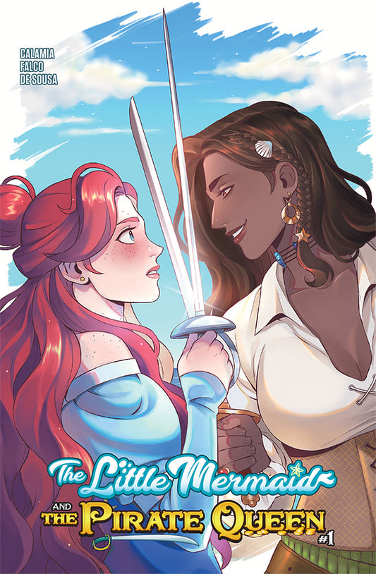 The Little Mermaid & The Pirate Queen #1 (SFW) - "Pirate Vs Princess" Rafi de Sousa Cover B