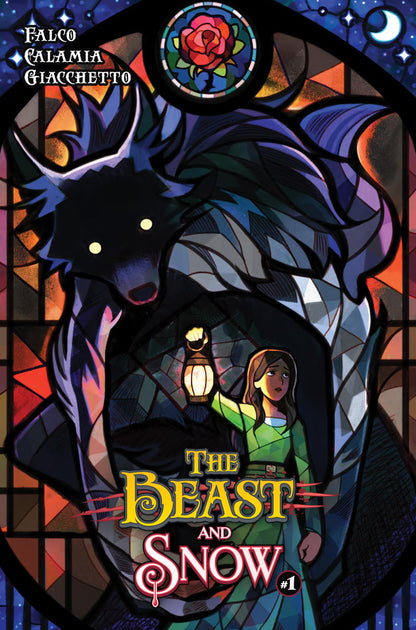 The Beast & Snow #1 (18+) - "Beast Stained-Glass" Longestdistance Cover C