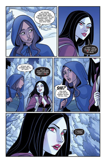 The Beast & Snow #3 (18+) "Mirror, Mirror on the Wall" SFW Cover C By Kairunoburogu