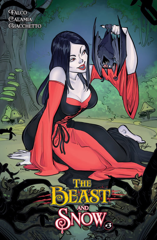 The Beast & Snow #3 (18+) "Snow White Animal Friends" SFW Cover B By Elisa Romboli