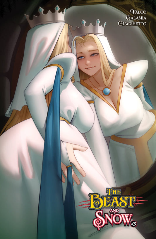 The Beast & Snow #3 (18+) "Mirror, Mirror on the Wall" SFW Cover C By Kairunoburogu