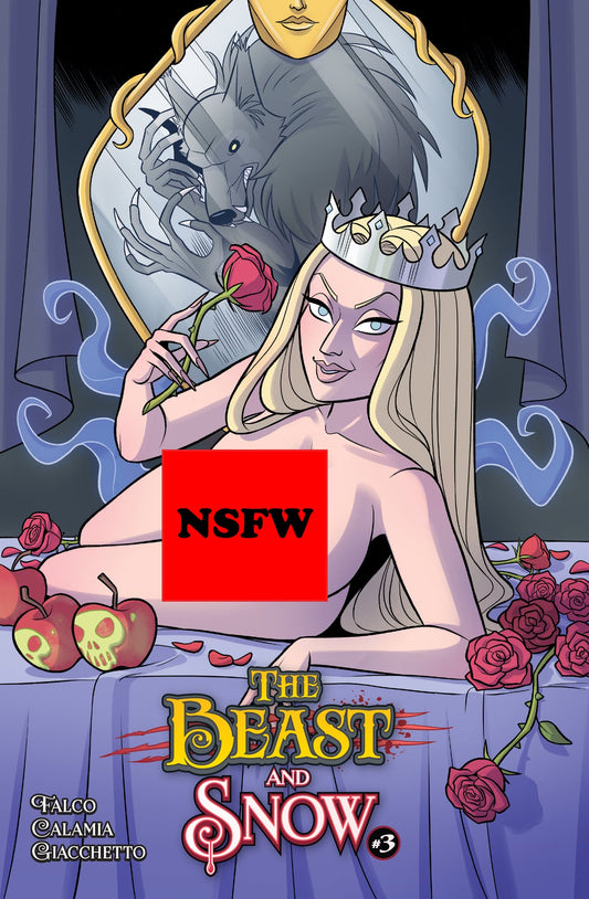 The Beast & Snow #3 (18+) "The Queen's Gambit" NSFW Cover F By Dorilys Giacchetto