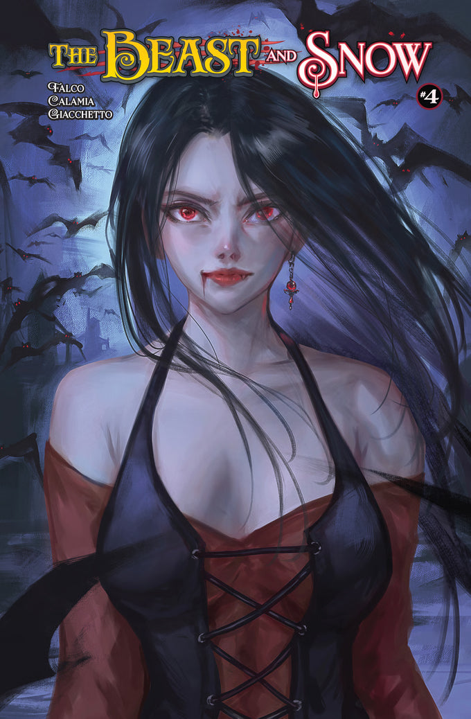 The Beast & Snow #4 (18+) "Gothic Snow White" SFW Cover C by Khal Snani