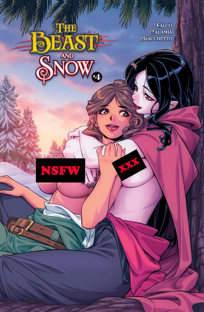 The Beast & Snow #4 (18+) "From Dusk Till Dawn" NSFW Cover H by Xong Bros