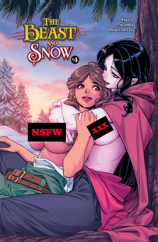 The Beast & Snow #4 (18+) "From Dusk Till Dawn" NSFW Cover H by Xong Bros