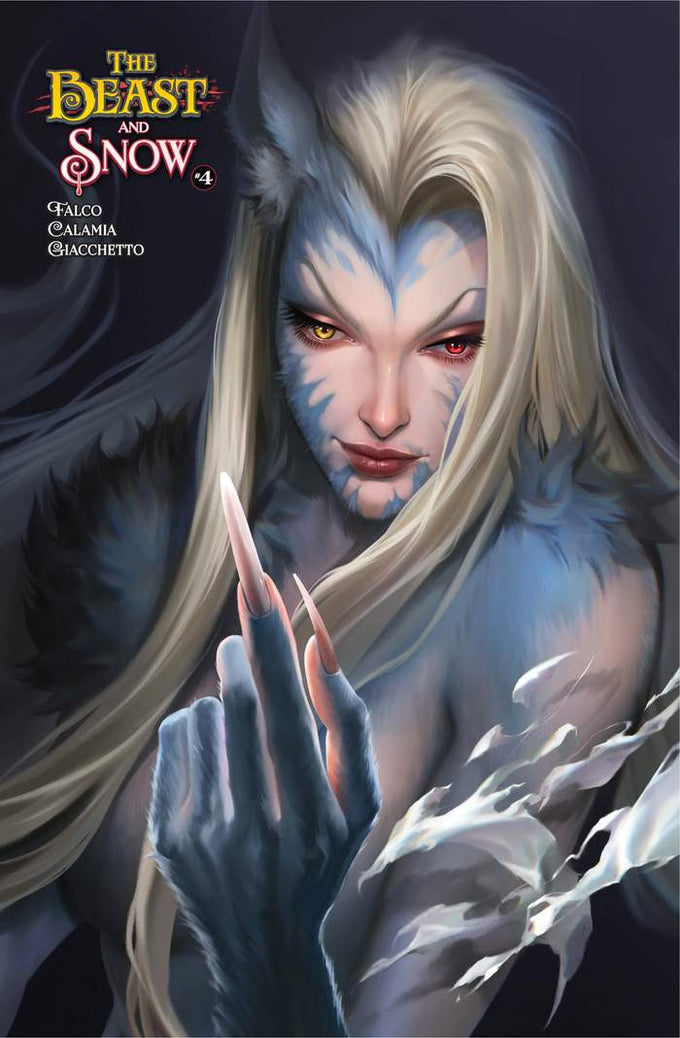 The Beast & Snow #4 (18+) "Hybrid Pinup" SFW Cover I by Linnéa AKA PapurrCat
