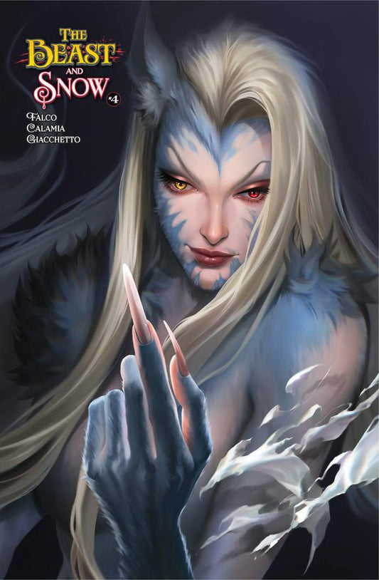 The Beast & Snow #4 (18+) "Hybrid Pinup" SFW Cover I by Linnéa AKA PapurrCat