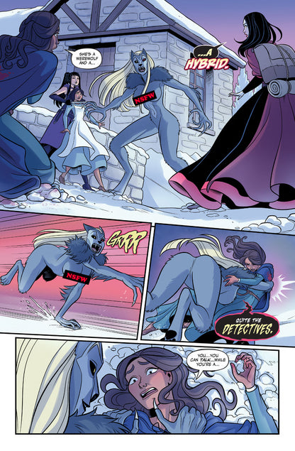 The Beast & Snow #4 (18+) "Monster Mash" NSFW Cover E by Jason Muhr (Lines) & Celeste Davalos (Colors)
