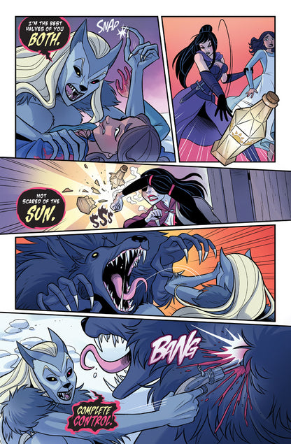 The Beast & Snow #4 (18+) "Monster Mash" NSFW Cover E by Jason Muhr (Lines) & Celeste Davalos (Colors)
