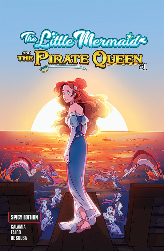 The Little Mermaid & The Pirate Queen #1 (NSFW) "Siren Song" Dominic Bustamante Cover C