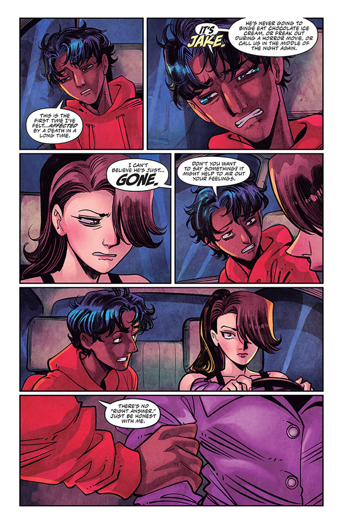 The Last Case of Deven & Taylor #2 - "Riverdale" Homage Andy & Veronica Fish Cover B