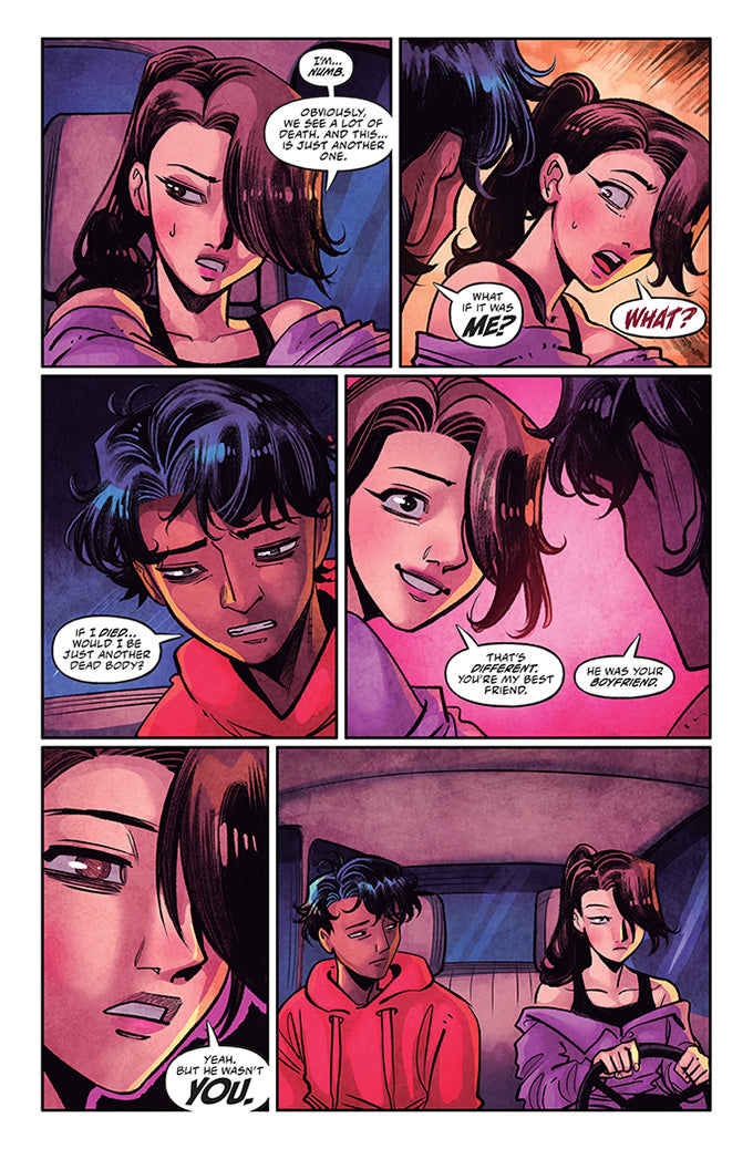 The Last Case of Deven & Taylor #2 - "Riverdale" Homage Andy & Veronica Fish Cover B