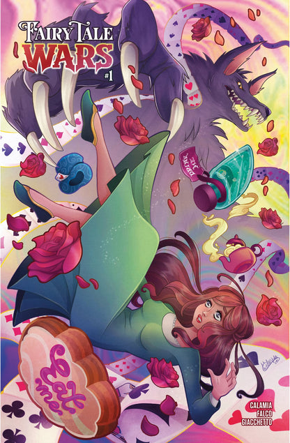 Fairy Tale Wars #1 (18+) "Werewolf in Wonderland" SWEET Cover E by Clau Violette