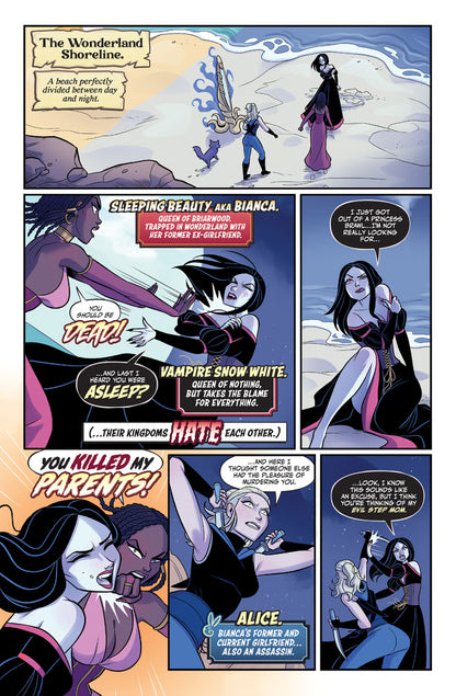 Fairy Tale Wars #1 (18+) "Princesses Unite" SWEET Cover F by Ario Anindito