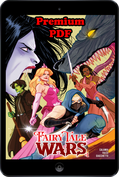 Fairy Tale Wars #1 (18+) "Princesses Unite" SWEET Cover F by Ario Anindito
