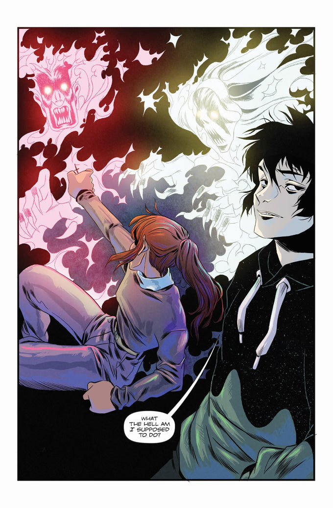 HAUNTING #2 "Stained Glass" Variant by Longestdistance Cover B