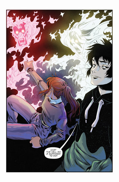 HAUNTING #2 "Stained Glass" Variant by Longestdistance Cover B