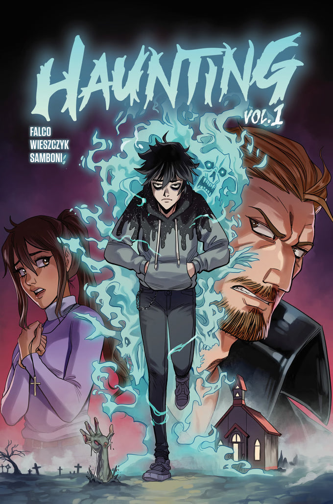 HAUNTING Vol. 1 "Ghost Boy" Hardcover Graphic Novel