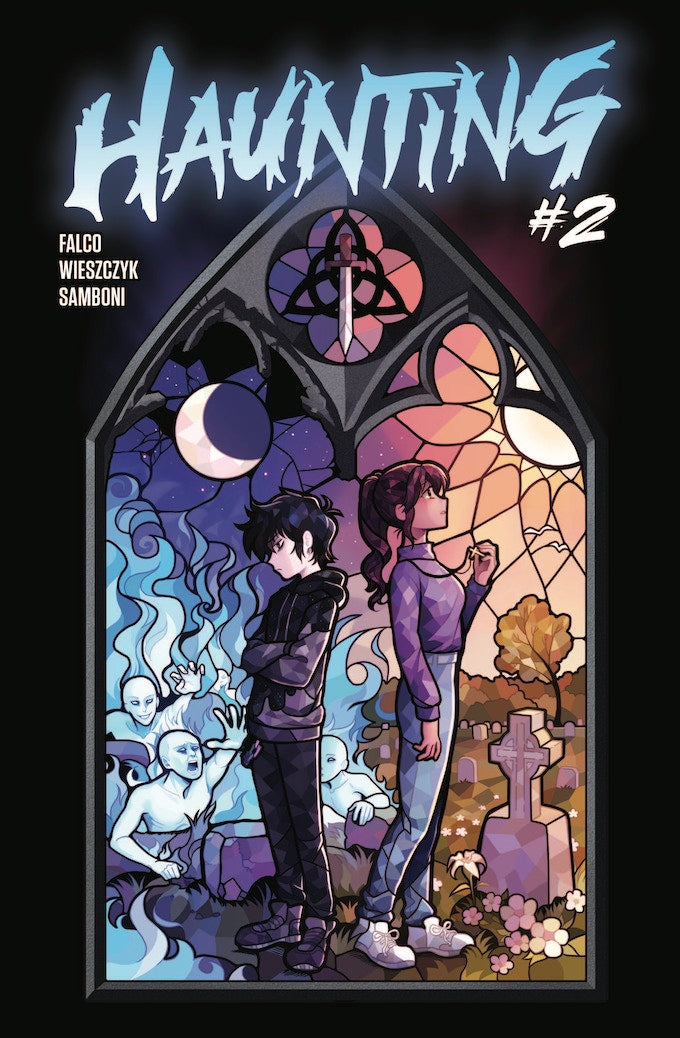 HAUNTING #2 "Stained Glass" Variant by Longestdistance Cover B