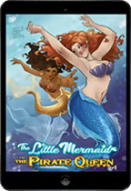 The Little Mermaid & The Pirate Queen #1 (SFW) - "Pirate Vs Princess" Rafi de Sousa Cover B