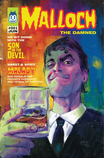 Malloch the Damned #1 "Filmland" Homage Cover C by Chris Anderson