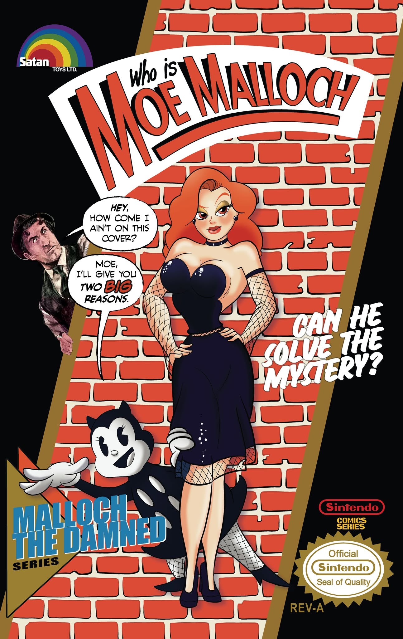 Malloch the Damned #1 "Sintendo" Cover D by Trish Forstner