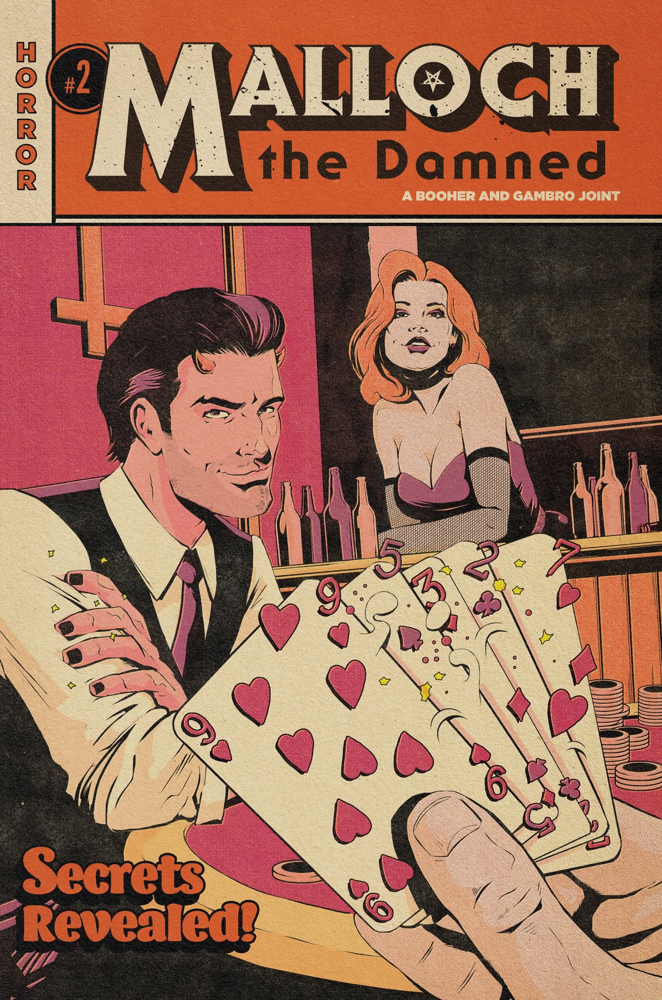 Malloch the Damned #2 "Hell of a Game" Cover B by Flops