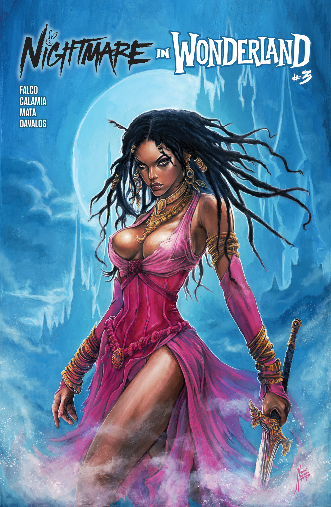 Nightmare in Wonderland #3 (18+) "Niobe's" Tehani Farr Cover I