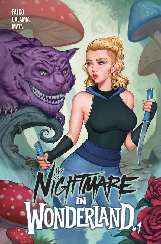 Nightmare in Wonderland #1 (18+) - "In Wonderland SFW" Dravacus Cover B