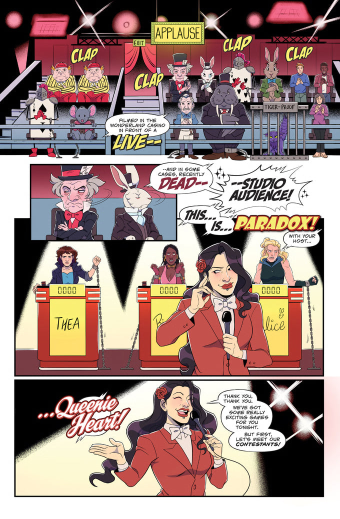Nightmare in Wonderland #4 (18+) "Real Housewives Cat Meme" Wraparound! Alexander Esene Cover K