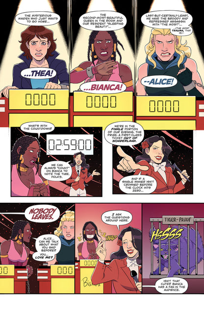 Nightmare in Wonderland #4 (18+) "Real Housewives Cat Meme" Wraparound! Alexander Esene Cover K