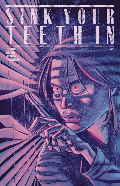Sink Your Teeth In #1 "Rear Window" Cover B by Emily Schnall