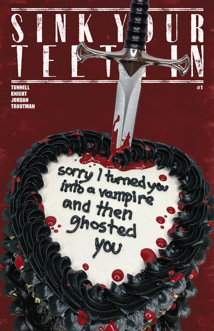 Sink Your Teeth In #1 "Sorry I Ghosted You" Cover E by ExistentialCrisisCakes