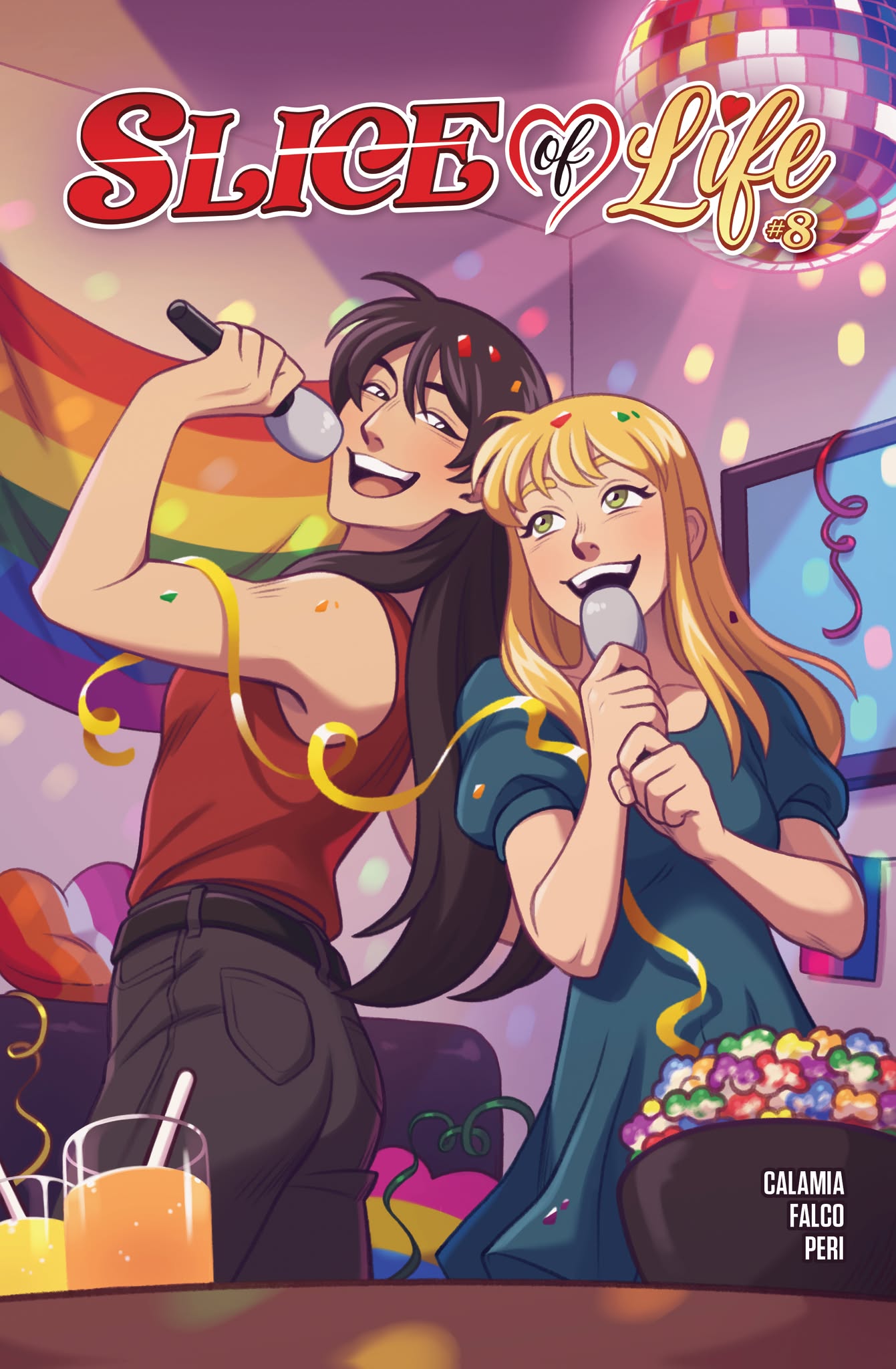 Slice of Life #8 "Pride Karaoke" Maria Crespi Vidal Cover B