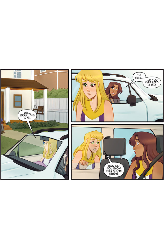 "Slice of Life" Season 2 "Bleachers" Hardcover Graphic Novel (Collecting Issues 5-8)