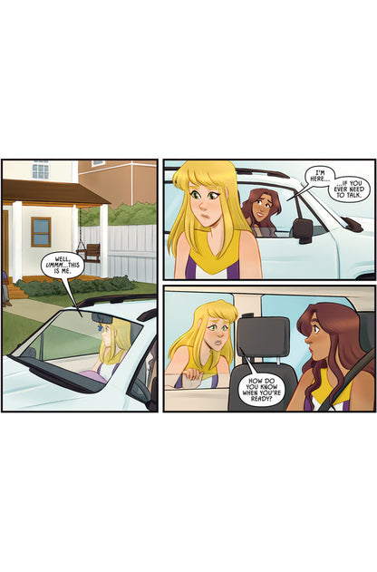"Slice of Life" Season 2 "Bleachers" Hardcover Graphic Novel (Collecting Issues 5-8)