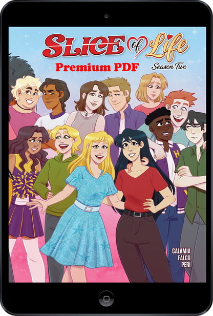 "Slice of Life" Season 2 "Bleachers" Hardcover Graphic Novel (Collecting Issues 5-8)