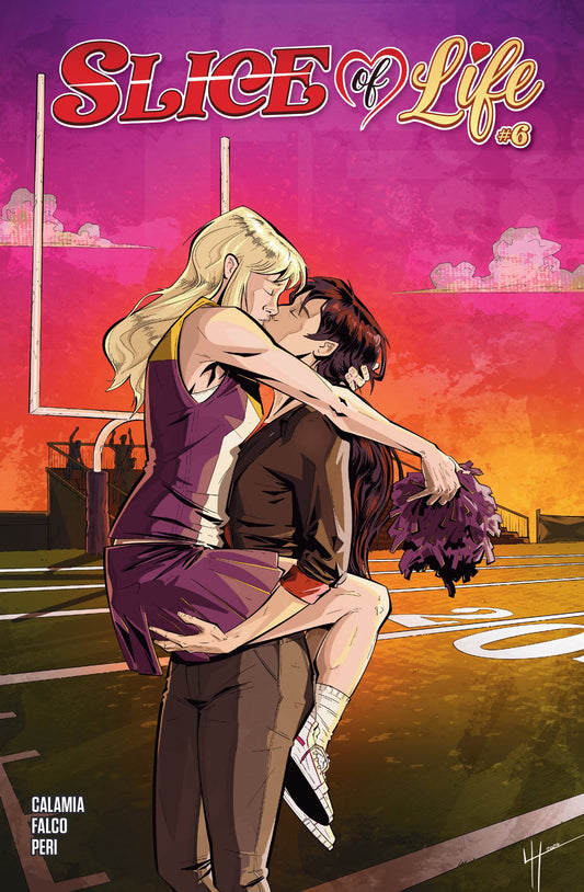 Slice of Life #6 "Football Kiss" Laura Helsby Cover E