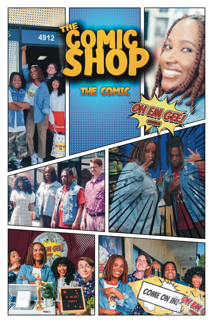 The Comic Shop: The Comic - "The Comic Shop in REAL LIFE" Val Peri Cover C
