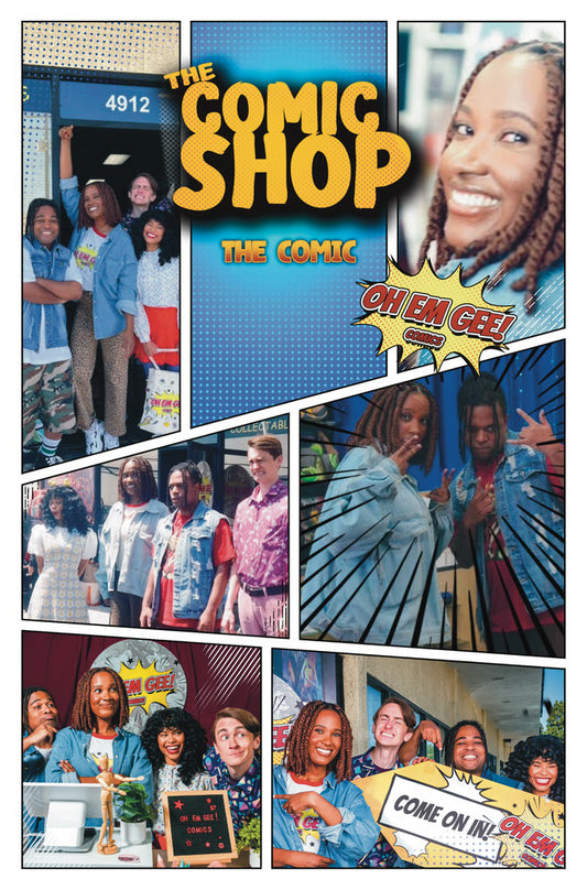 The Comic Shop: The Comic - "The Comic Shop in REAL LIFE" Val Peri Cover C