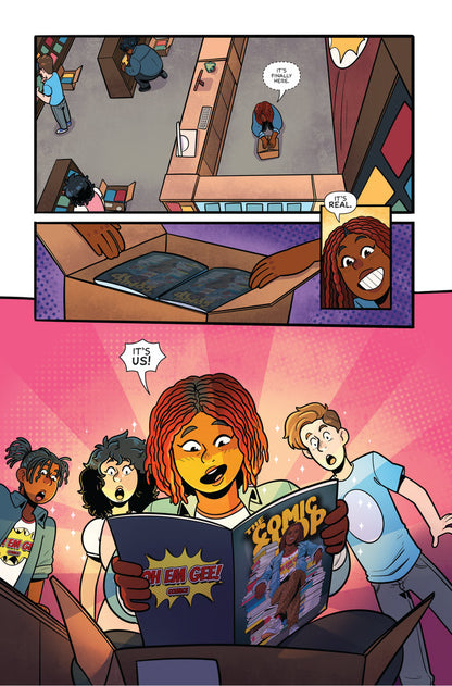 The Comic Shop: The Comic - "OH EM GEE, I'm in a Comic" Sway Cover D