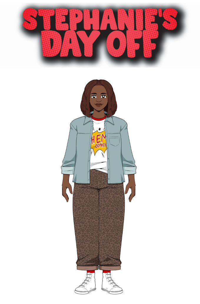 The Comic Shop: The Comic - "OH EM GEE, I'm in a Comic" Sway Cover D