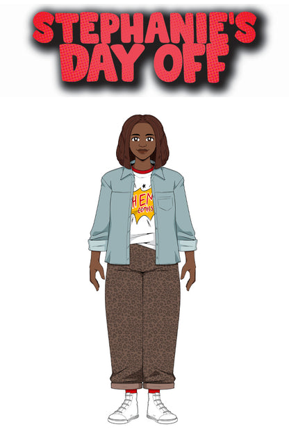 The Comic Shop: The Comic - "OH EM GEE, I'm in a Comic" Sway Cover D