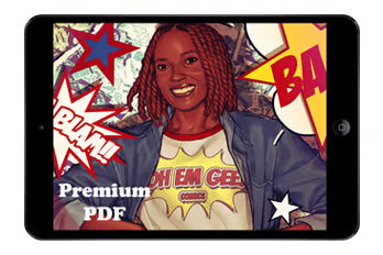 The Comic Shop: The Comic - "OH EM GEE, I'm in a Comic" Sway Cover D